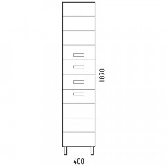 Пенал Corozo Денвер 40 SP-00000536