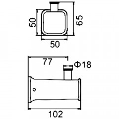 Крючок Ledeme 302 L30205B-1