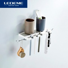 Держатель зубных щёток Ledeme L105W