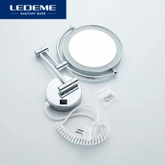 Зеркало косметическое настенное Ledeme L6508DG