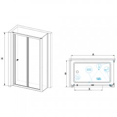 Душевое ограждение RGW Classic CL-31 90x90 04093199-011