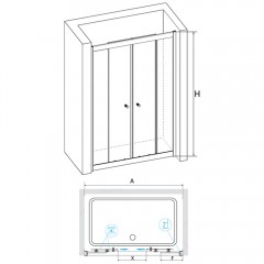 Душевая дверь RGW Classic CL-10 120 04091012-11