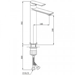 Смеситель для раковины Boch Mann Mimi XLB BM9190