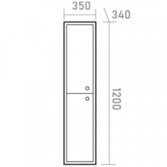 Пенал Brevita Анастейша 35 L Ана-05035-01-01Л