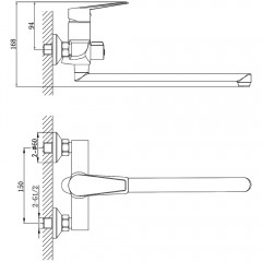 Смеситель универсальный Boch Mann Z21D8 BM9132