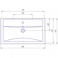 Комплект мебели ASB-Woodline Кастелло 80 пейна массив ясеня