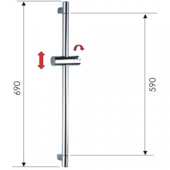 Душевая стойка Remer 315R