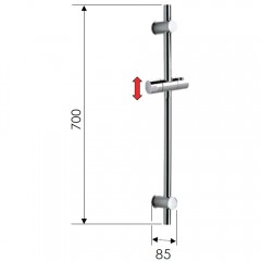 Душевая стойка Remer 317G