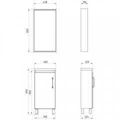 Комплект мебели ASB-Mebel Адель 40