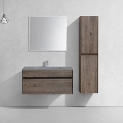 Тумба с раковиной Vincea Chiara 1000 R.Oak