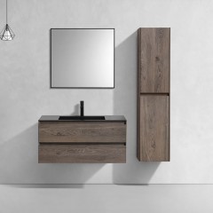 Тумба с раковиной Vincea Luka 1000 R.Oak