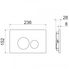 Инсталляция Ceramica Nova Envision + унитаз Metric CN3007_1001B_1000