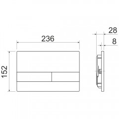 Инсталляция Ceramica Nova Envision + унитаз Metric CN3007_1002B_1000