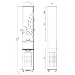 Пенал Volna Adel 35 pnADEL35-01