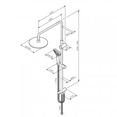 Душевой гарнитур Am.Pm Like F0780022
