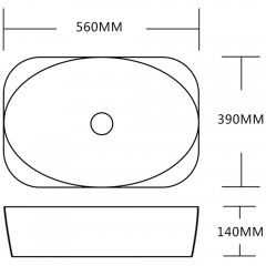 Раковина накладная Cerutti CR2691