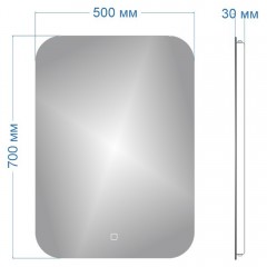 Зеркало Teymi Solli 50x70 T20222S