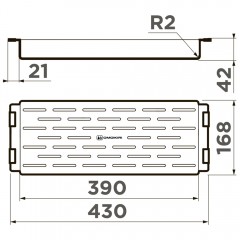 Коландер Omoikiri CO-06-IN