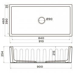 Мойка кухонная Omoikiri Mikura 91-SB