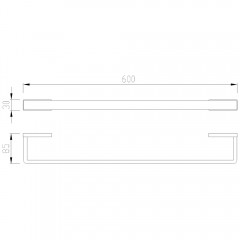 Полотенцедержатель Abber Westen AA1754B