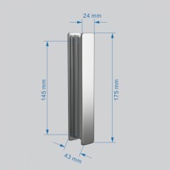 Душевая дверь Abber Komfort AG90120