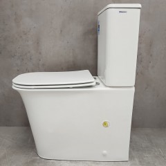 Унитаз Bloomix City 1222SB/UF1 безободковый с функцией биде и смесителем Ceramic+