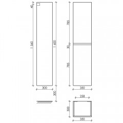 Пенал Sancos Urban PUR35W