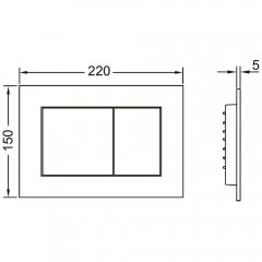 Инсталляция TECE 9400413 + унитаз Bloomix Trend 3.0 AD1203T/UF1 безободковый торнадо Ceramic+ с сиденьем