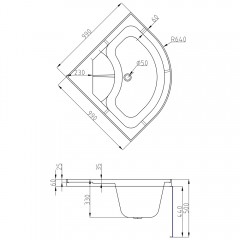 Душевая кабина AvaCan B10BLACK