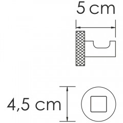 Крючок WasserKRAFT Mosel K-46623