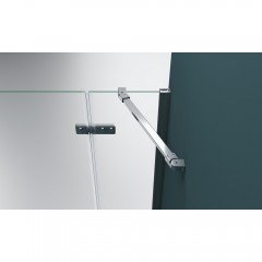 Душевой угол BelBagno Kraft KRAFT-AH-22-120/80-C-Cr-R