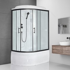 Душевая кабина Royal Bath Practic RB8120BK1-M-R-BL