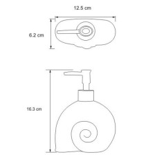 Дозатор для жидкого мыла WasserKRAFT Isen K-2199