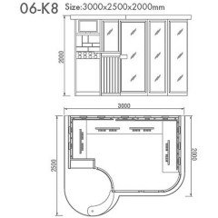 Сауна инфракрасная KOY H06-K8