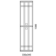 Пенал Edelform Deko 330