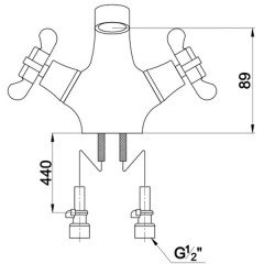 Смеситель для раковины Timo Flagman 0101F