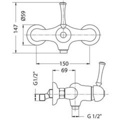 Смеситель Migliore Dallas BN.DLS-6838