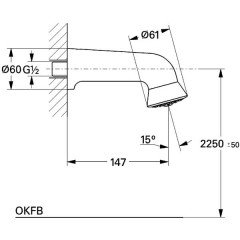 Верхний душ Grohe Relexa Plus 28948000