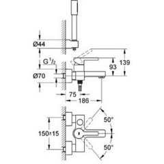 Смеситель Grohe Lineare 33850000