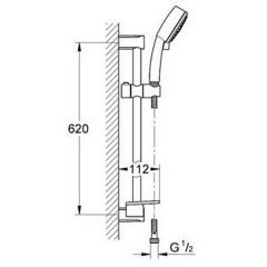 Душевая программа Grohe Tempesta Cosmopolitan 27929000