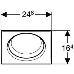 Кнопка Geberit Rumba 115.750.EP.1