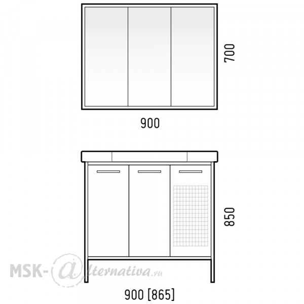 Комплект мебели corozo гольф 65 антик