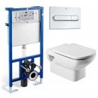 Инсталляция Roca PRO WC 89009000 + Roca Dama Senso 346517000