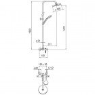 Душевой гарнитур Nobili Tago TG85310/30CR