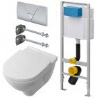 Инсталляция Viega Eco 673192 + унитаз Villeroy & Boch O.novo 5660 + сиденье Villeroy & Boch с микролифтом