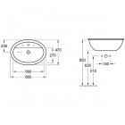 Раковина Villeroy & Boch Loop&Friends 515560R3