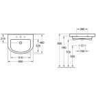 Раковина Villeroy & Boch Subway 2.0 71146501