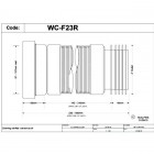 Гофра для унитаза McAlpine WC-F23R