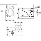 Унитаз подвесной Villeroy & Boch Omnia classic 766710R1