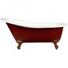 Ванна чугунная Magliezza Gracia Red BR 170x76